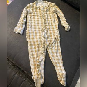 SpearmintLove footie onesie 0-3mo